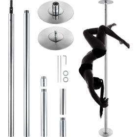 Professional Dancing Pole, Spinning Static Dancing Pole Kit, Portable Removable Pole, 45mm Heavy-Duty Stainless Steel Pole
