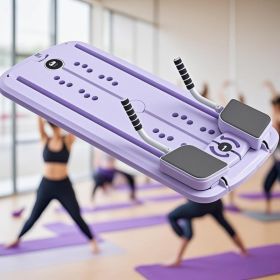 Multi functional PP fitness board suitable for home/gym use, enhancing core muscle groups, buttocks and thighs - men's and women's sports equipment