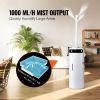 Humidifier for Home Large Room, Commercial Humidifier for Whole House 1291.7 sq ft, 16L Water Tank & Night Light & 12h Timer & Auto Shut-Off