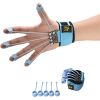 Finger Muscle Resistance Band Strengthener Training Device For Man And Women