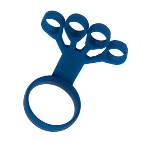 Silicone Grip Device Finger Exercise Stretcher Arthritis Hand Grip Trainer Strengthen Rehabilitation Training To Relieve Pain (Option: Blue)