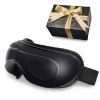 Eye Massager with Heat, Heated Eye Massage Mask with 5 Modes and Bluetooth Music, 180° Foldable Eye Care Massager for Migraines, Eye Strain