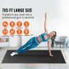 Exercise Mat, Non Slip High Density Premium Yoga Mat, Exercise Yoga Mat for Men & Women, Fitness & Exercise Mat with Bag & Carry Strap