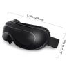 Eye Massager with Heat & Remote, Heated Eye Massage Mask with 5 Modes and Bluetooth Music, 180° Foldable Eye Care Massager for Eye Strain, Dry Eyes