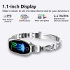 2025 New Health Guardian Smart Watch 1.1" HD - Answer/Call & Blood Oxygen/BP Monitor, IP67 Showerproof Fitness Tracker